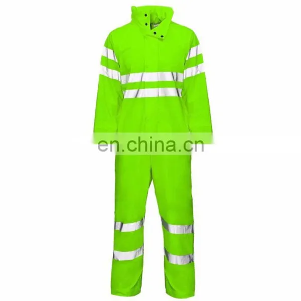 EN 343/EN 471 Hi Vis Storm Waterproof Coverall With Hood photo-6
