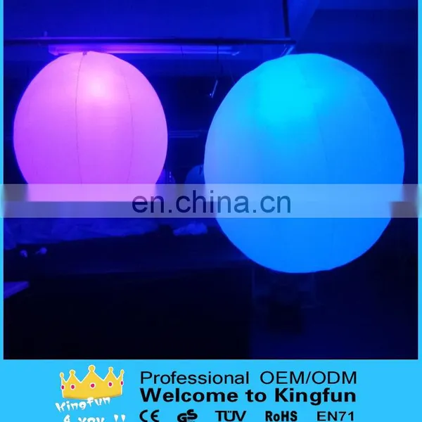 Ceiling Haning Lighted Decorative Inflatable Led Balloon photo-2