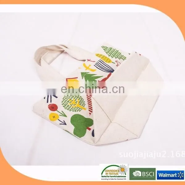 Wholesale Reusable Canvas Shopping Bags Printing photo-4