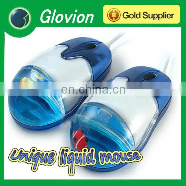 HOT!!! Mini Liquid Mouse Aqua Computer Mouse Water Filled Mouse