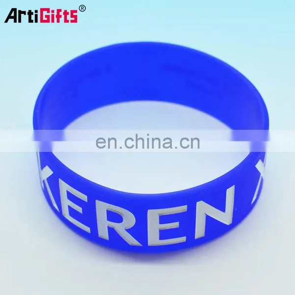 1 Inch Silicone Bracelets & Bangles