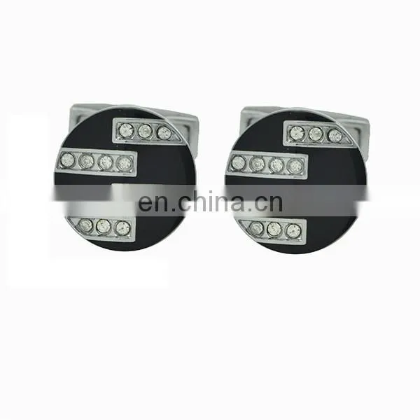 Wholesale Hardware Jewelry Crystal Cufflink