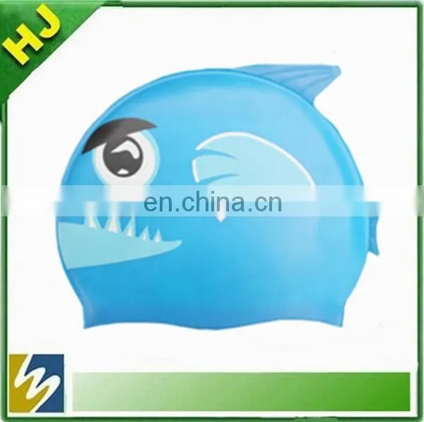 Personality Waterproof Cartoon Novelty Silicone Swim Cap photo-5
