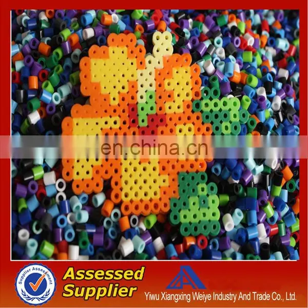 Wholesale DIY Fuse Beads Mini Cheap Plastic Ironing DIY Kids Toys Game Beads Fashion Perler Fused Hama Beads Set photo-2