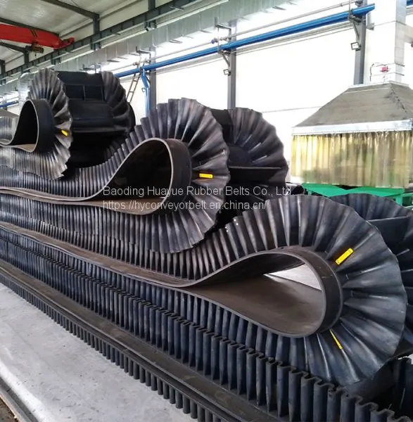 Steep Angle Sidewall Conveyor Belt photo-3
