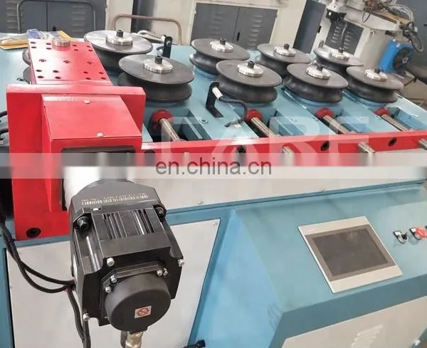 JW-80CNC Automatic Servo Motor Control Vegetable Greenhouse Steel Tube Bending Machine photo-3