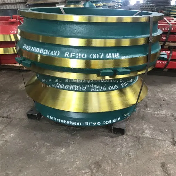 For Metso GP500s Crusher With OEM Service Crusher Spare Parts Concave / Mantle