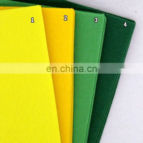 100% Polyester Colorful Fabric Felt 2mm photo-3