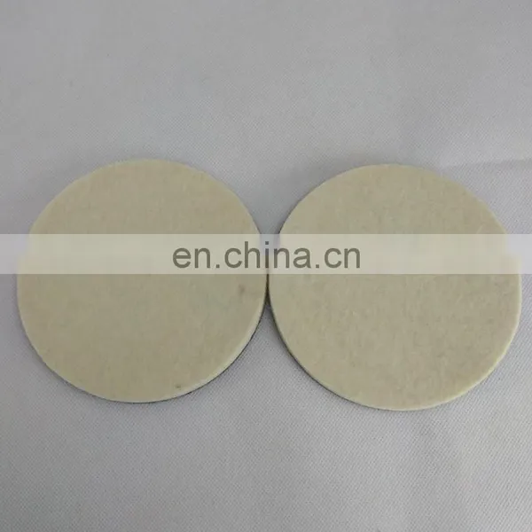 3-7 Inch Flocking Wool Felt Polishing Wheel High Density Self Adhesive Glass Polishing Pad Felt Wheel Grinding Disc photo-7