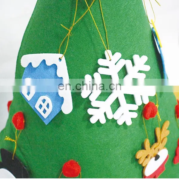 Promo Fantastic DIY Felt Christmas Tree With Ornament Set for Kids photo-5