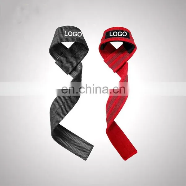 Big Grip No Slip Nylon Lifting Wrist Straps With Padded photo-4