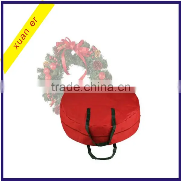 Wholesale Canvas Holiday Christmas Wreath Storage Bag for 30" Wreaths Quality Choice photo-3