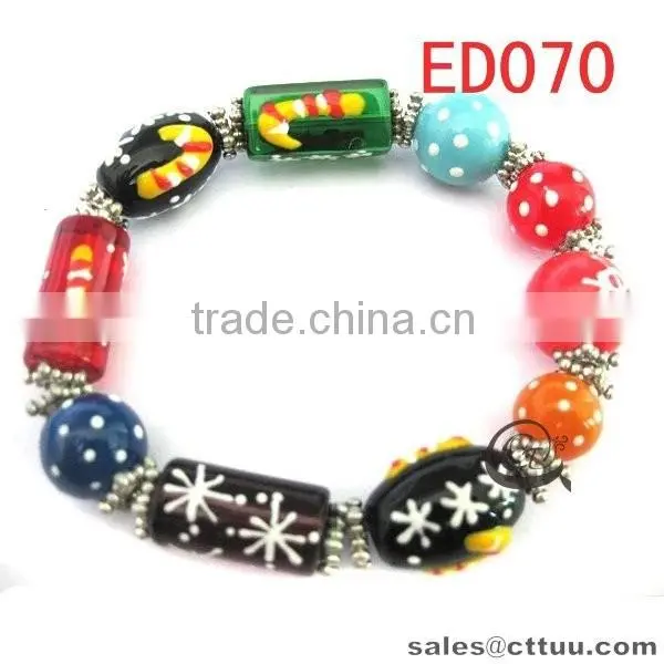 Colorful Enamel Cloisonne Bracelets for Youth Boys photo-4