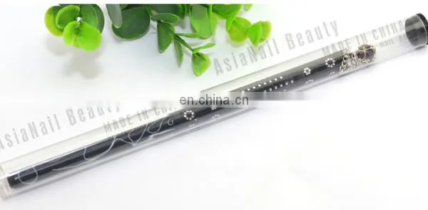 Asianail Detachable Metal Handle With Diamond Design Oval Shape Acrylic Nail Art Brush photo-3