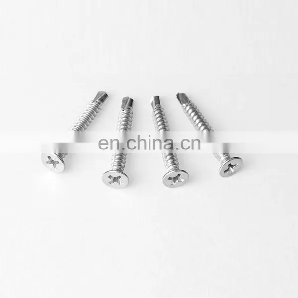 Self Drilling DIN7504P ZINC Phillips Countersunk Head SCREW photo-3