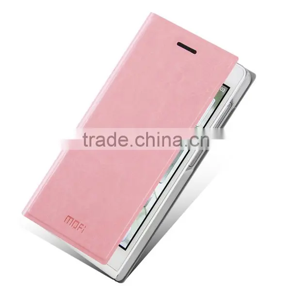 MOFi Case Celular Housing for Huawei Ascend G6, Mobile Handset Coque Flip Leather Back Cover for Huawei G6 photo-3