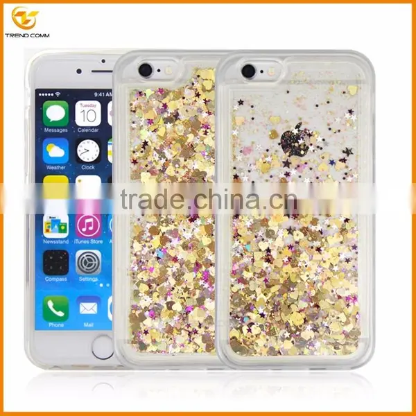 Soft Tpu Love Heart Liquid Case Cover for Iphone 6 6s photo-3