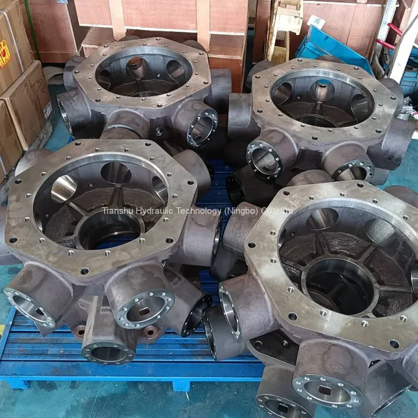 Two Speed Dual Displacement Staffa Radial Piston Hydraulic Motor Hmc080 for Ship Coal Mining Use. photo-3