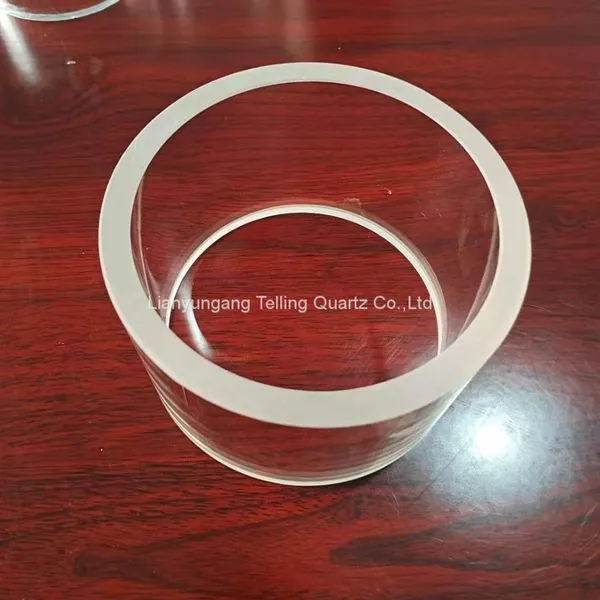 Clear Thick Wall Quartz Tube Fused Quartz Glass Tube Pipe photo-5