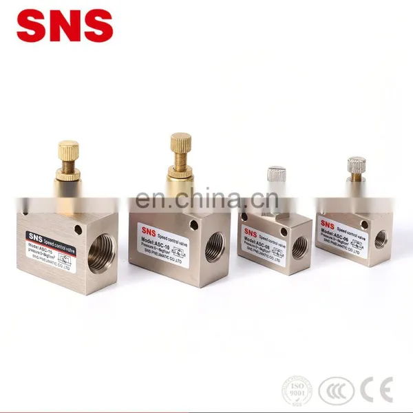 SNS Pneumatic ASC Series Air Flow Control Valve photo-4