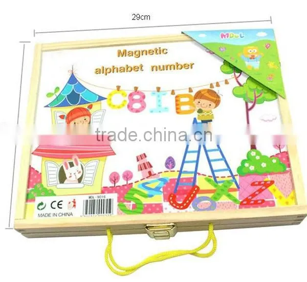 2016 New Kids Games Magnetic Letters Kids Toys Magnetic Board Educational Toys for Kids Quality Choice photo-3