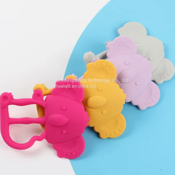 Fast Delivery BPA Free Koala Teether Sensory Toys Teething Silicone Baby Teether photo-5
