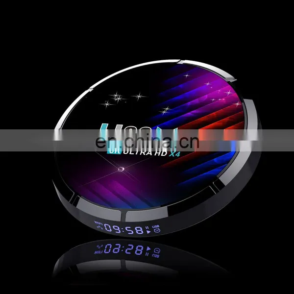 Factory Amlogic S905X4 Quad Core 8K 2GB 4GB RAM 16GB 32GB 64GB ROM BT 4.0 Android 11 Tv Box H96 MAX X4 STB photo-2