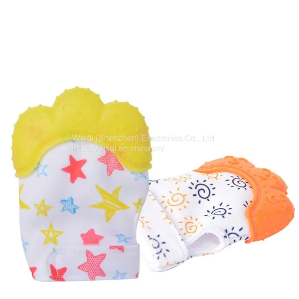 Glove Teether Baby Teething Mitten photo-5