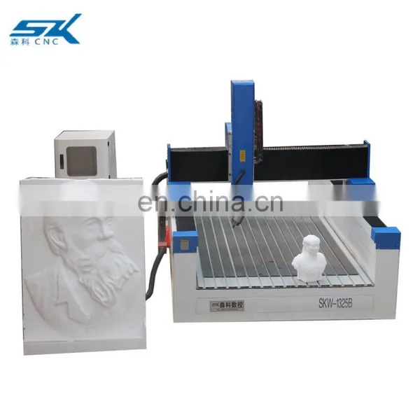 SKW-1325B Big z Axis Cnc Router Spindle Rotate Mould Making Cnc Router 4 Axis Foam photo-3