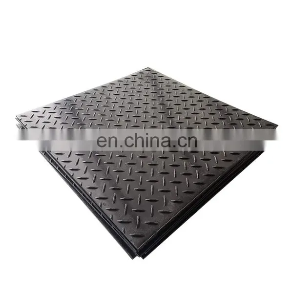 Uhmwpe Road Mat 4x8 ft Ground Protection Road Mat Durable Black Plastic Hdpe Ground Road Mats photo-2