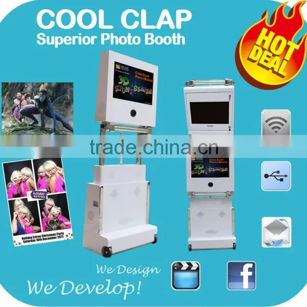 Cool Clap Photo Service Portable Folding Cabins Photo Booth photo-4