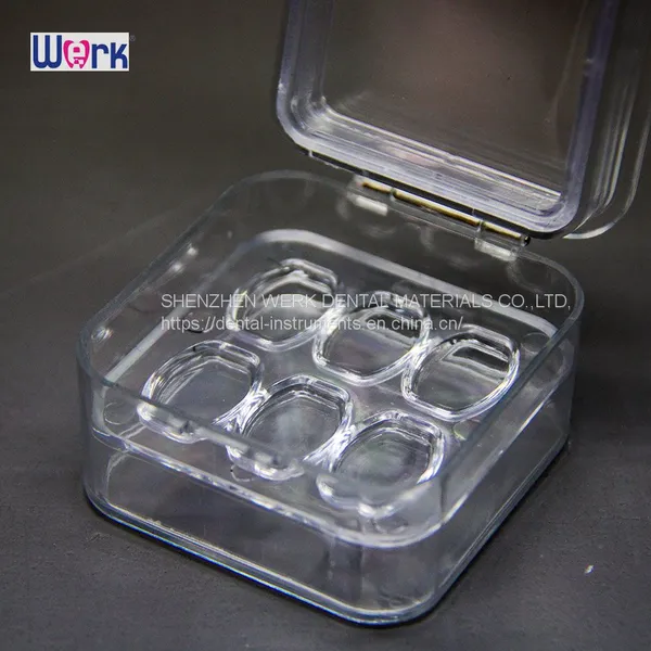 Dental 6 and 16 Piece Transparent Dental Veneer Box Membranes Box photo-3