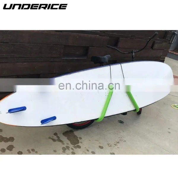 UICE Universal Aluminum Longboard Carrier Surfboard Storage Rack Bike Surfboard Rack Bicycle Surfboard Rack photo-3