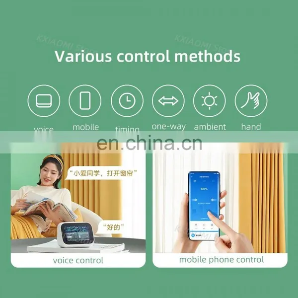 Xiaomi Mijia Curtain Companion Mate Hang-And-Use For U- / I-Shaped Track Roman Pole Smart Linkage Control Require BT Gateway photo-5