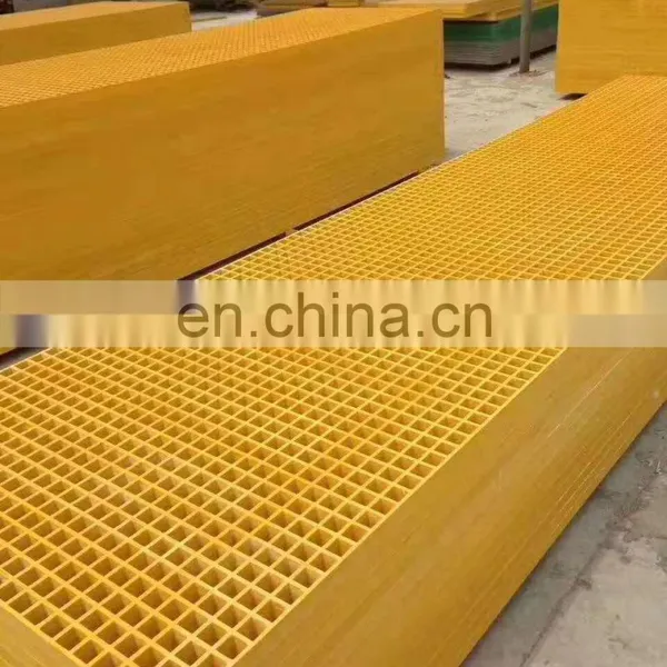 Corrosion Resistant FRP/GRP Molded Resin Plastic Fiberglass Mesh Gratings photo-4