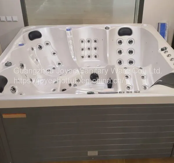 JOYEE Good Reputation Import Acrylic 5 Persons Whirlpool Massage Outdoor Spa Hot Tub