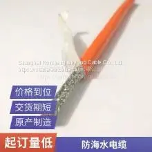 Anti-underwater Pressure Anti-seawater Communication Video Cable Underwater Communication Telephone Line Anti-seawater Corrosion Diver Talking Line Anti-seawater TV Video Video Welcome Custom Bending Resistance Use photo-4