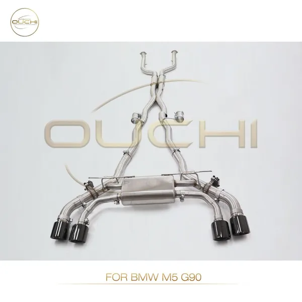 304 Stainless Steel Cat-Back Exhaust System for BMW M5 E60 E61/ M5 G90/M6 F06 Performance Exhaust Electronic Valve With Tips photo-3