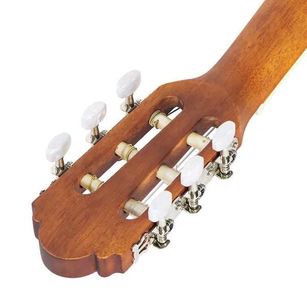 YAN 36-inch Regular Barrel Spruce Top Nanyang Wood Backsides Matte Plywood Classical Guitar YAN-26 photo-4