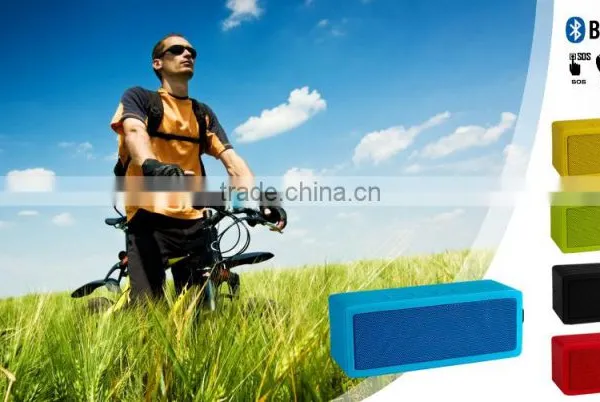 2015 New Products Fashion Design MINI Bluetooth Outdoor Speaker Made in Shenzhen Factory