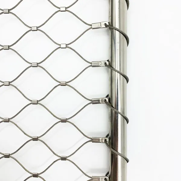 Stainless Steel Safety Wire Rope Mesh Netting for Stair Railing