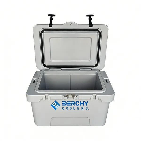 45 Quart Roto Molded Super Ice Cooler Large Ice Chest Long Term Ice Retention