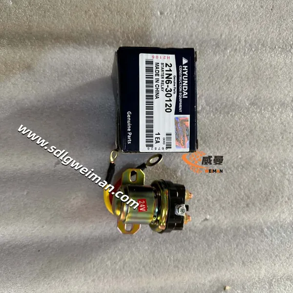 ORIGINAL HYUNDAI Starter Relay 21N6-30120 for Hyundai HL730-7 photo-4