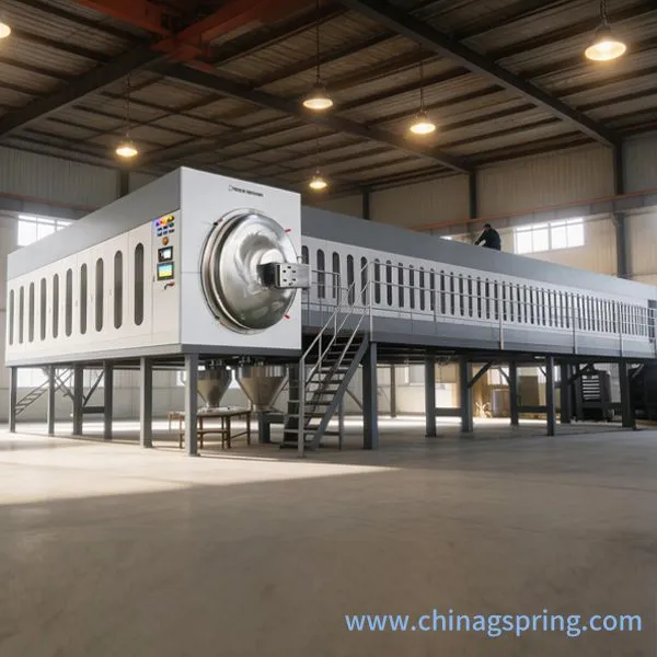 Hot Sale PLC Microwave Vacuum Dryer Machine Industrial Low Temperature Vacuum Drying Equipment photo-3