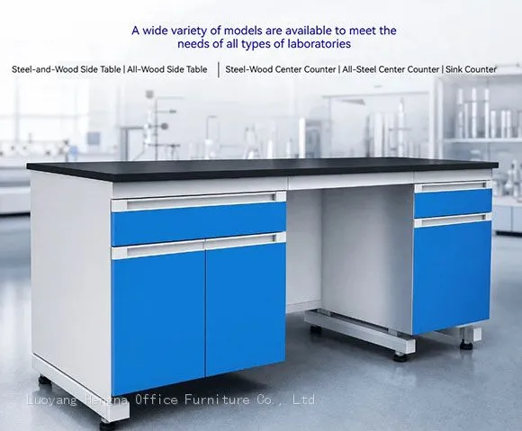 Chemical Resistant Lab Bench — 19mm Phenolic Resin Top & Cold-Rolled Steel Frame