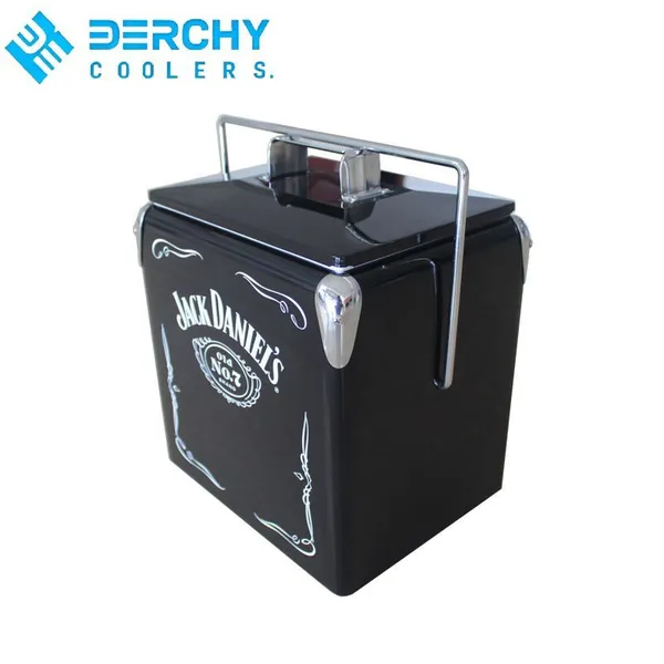 New Design 28L PP Heat Preservation Water Resistant Portable Ice Cooler Box for Outdoor Camping Fishing Wine & Cans