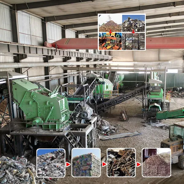 Construction Waste Sorting Production Line Decoration Waste Sorting Equipment Waste Screening Machine EPC