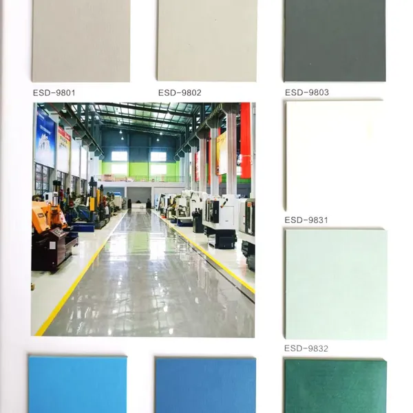 Conductive PVC Flooring — China Factory Supply for ESD-Critical Environments photo-2