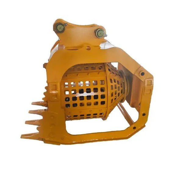 Excavator Trommel Screen Bucket 5 Ton With Bolted Screen Plates and Pin On Mount photo-2