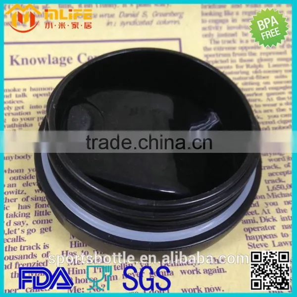 Food Grade Material Envirmental Design 350ml Double Wall Steal Inner Bamboo Cap photo-6